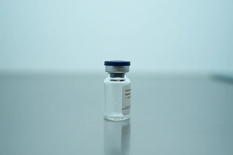 Ампула крупным планом